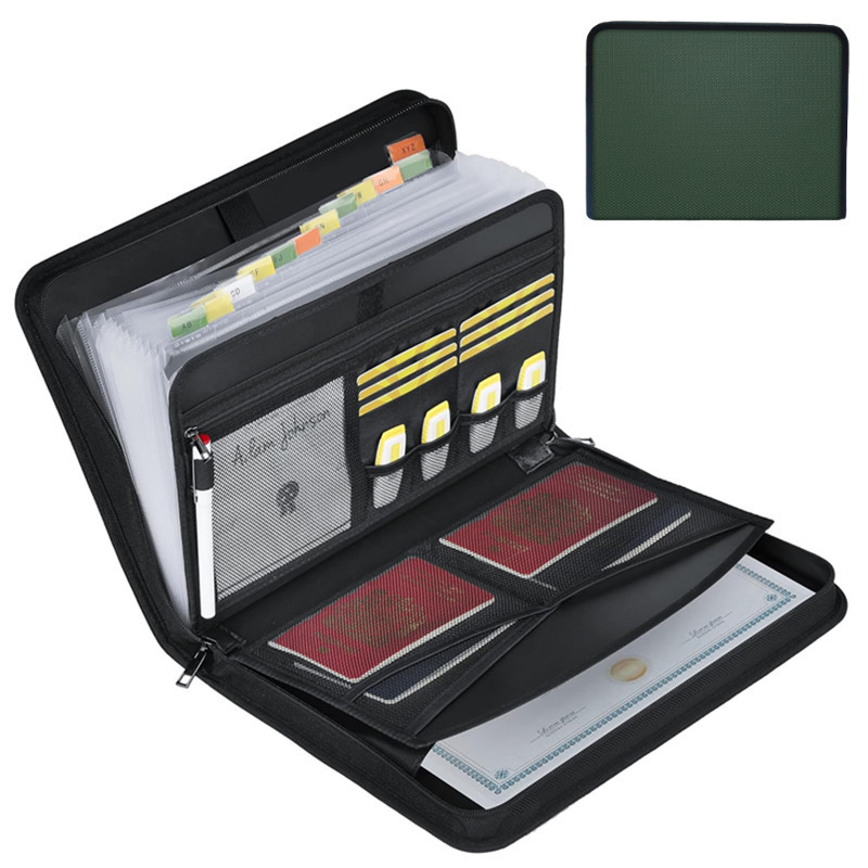 Heat Resistant Expanding File  - Expandable Accordion File Folder 13 Pockets 评论和价格