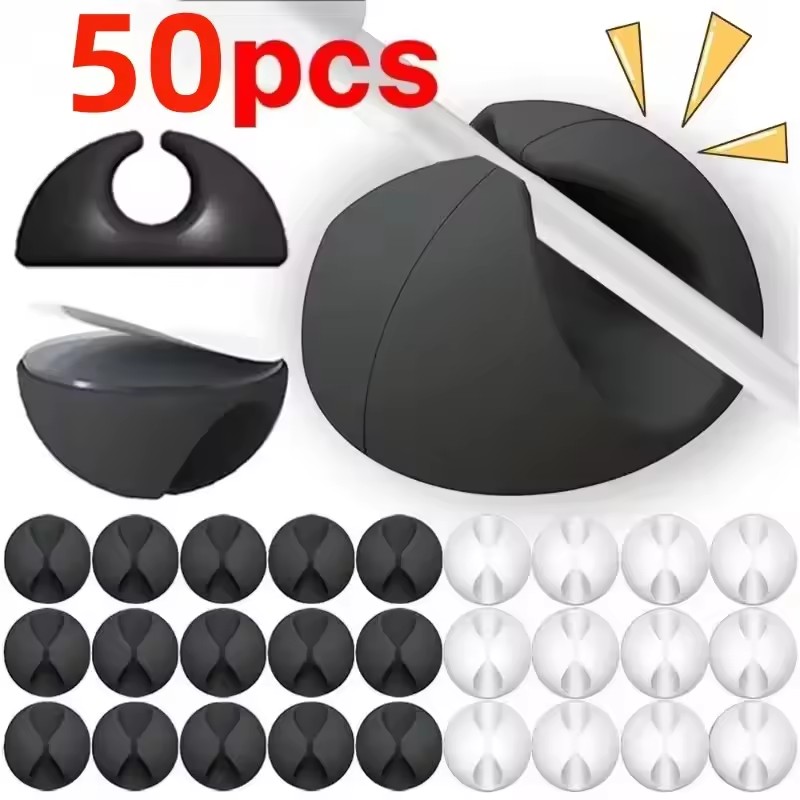 5/50Pcs Mini Cable Winder Orga - Desk Accessories 评论和价格
