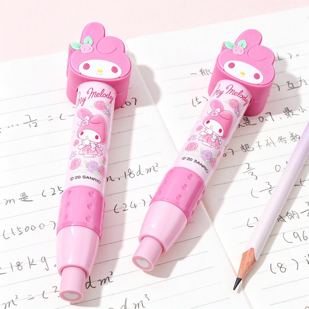 Genuine Hello Kitty Melody 3D  - Retractable Eraser Pen Click 评论和价格