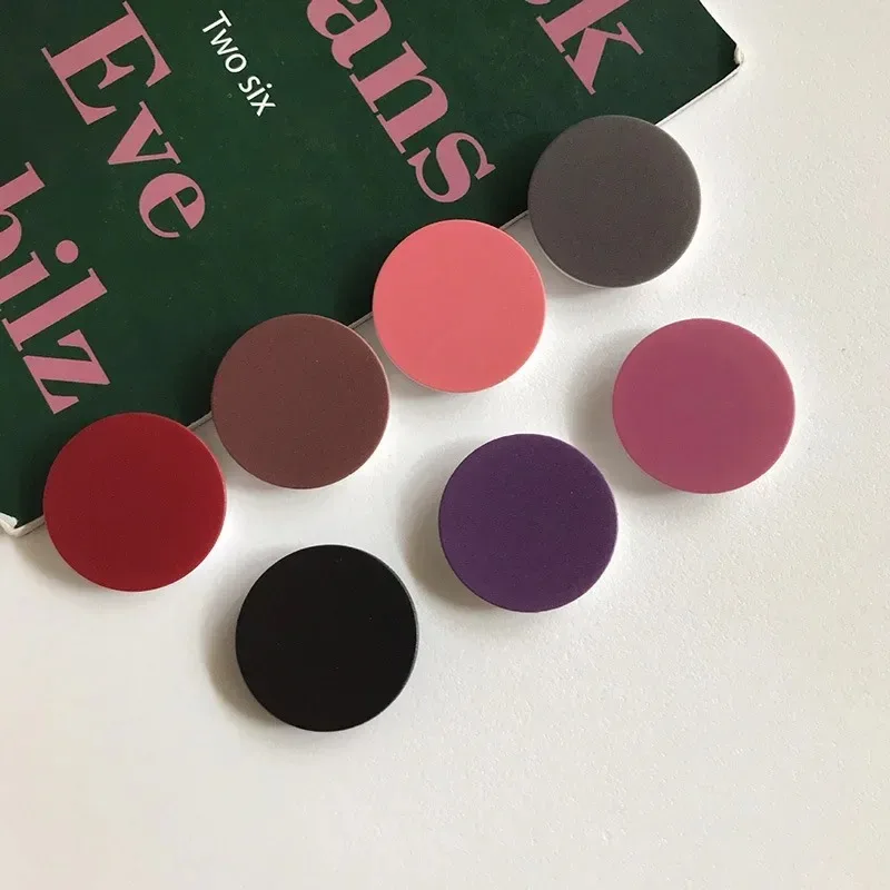 1PCS Solid Matte Phone Grip St - Desk Accessories 评论和价格