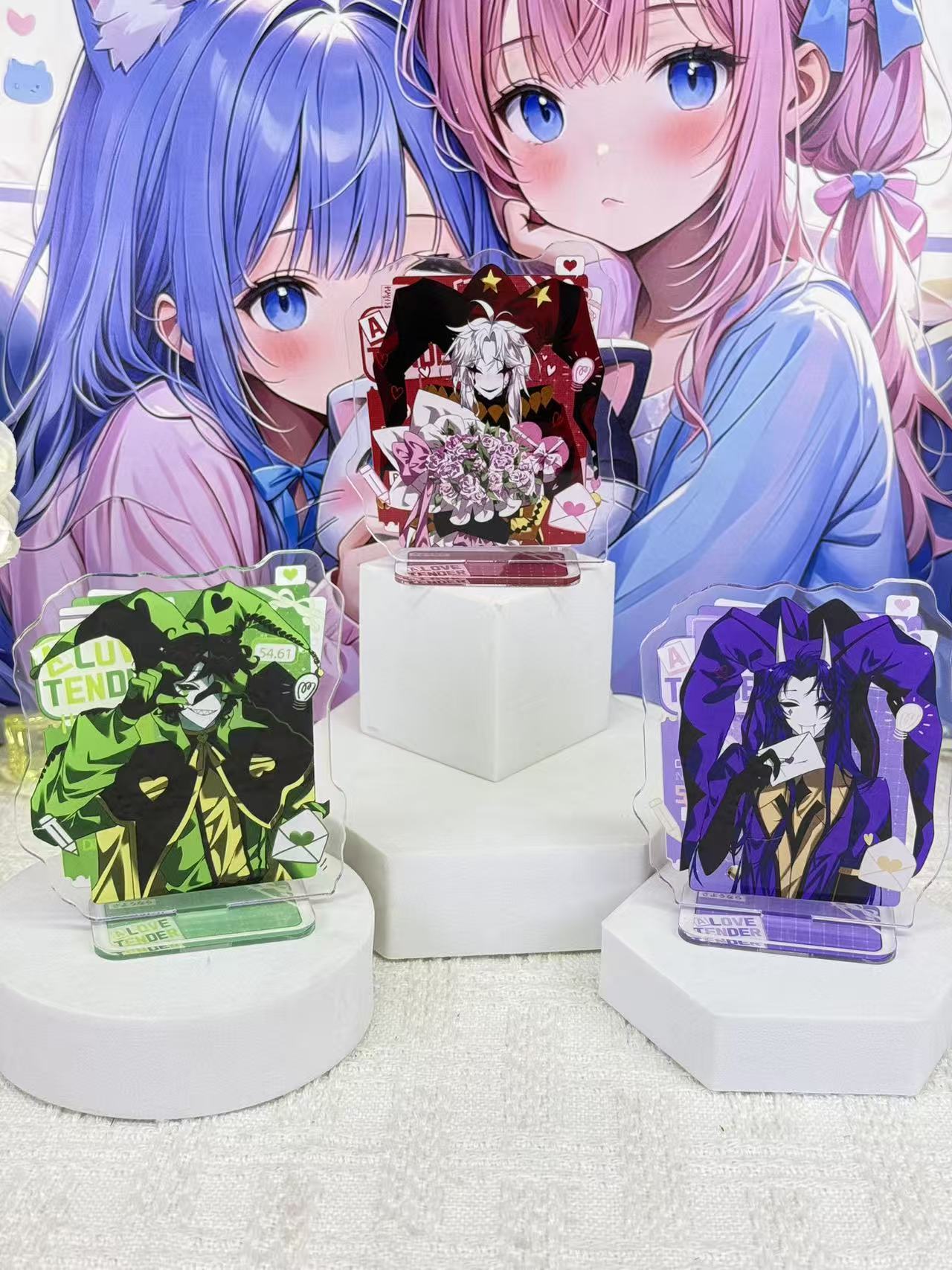 Anime acrylic standee, cute ch - Desk Accessories 评论和价格